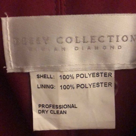 Dessy Collection style 2882 in Burgundy - Picture 9 of 9